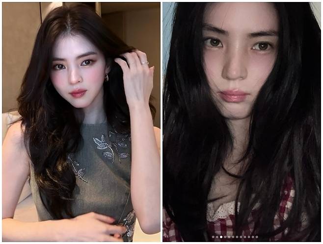 배우 한소희가 SNS에 공개한 일상 사진으로 또 한 번 화제를 모았다. / 사진 = 한소희 SNS