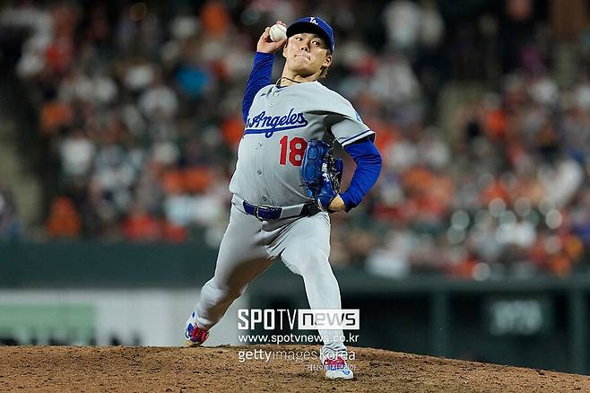 ▲ 2025년 메이저리그 최고 투수 중 하나로 활약한 야마모토 요시노부