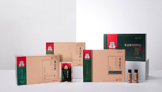 정관장 홍삼톤 라인업. /KGC인삼공사 제공