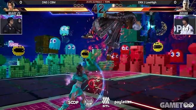 필드 싸움은 약해도 횡 이동을 활용한 기회 창출에서는 강한 미아리 조. (사진= 25 STL S2 파이널)