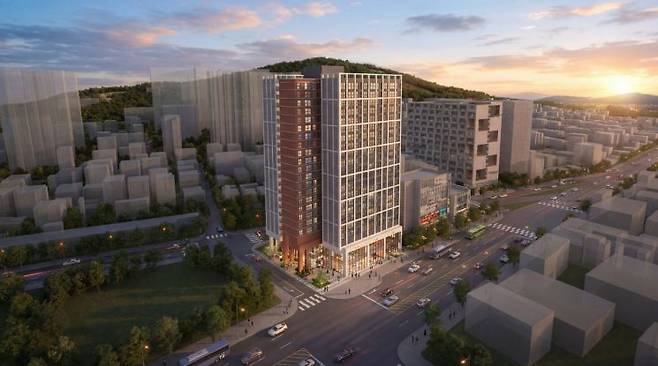 중랑구 묵동 복합시설 건립사업 조감도. 서울시