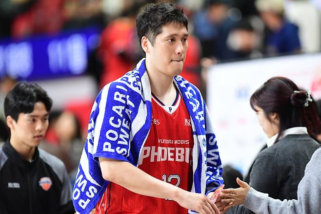 잔여 시즌 은퇴 투어를 진행항 예정인 함지훈. KBL 제공