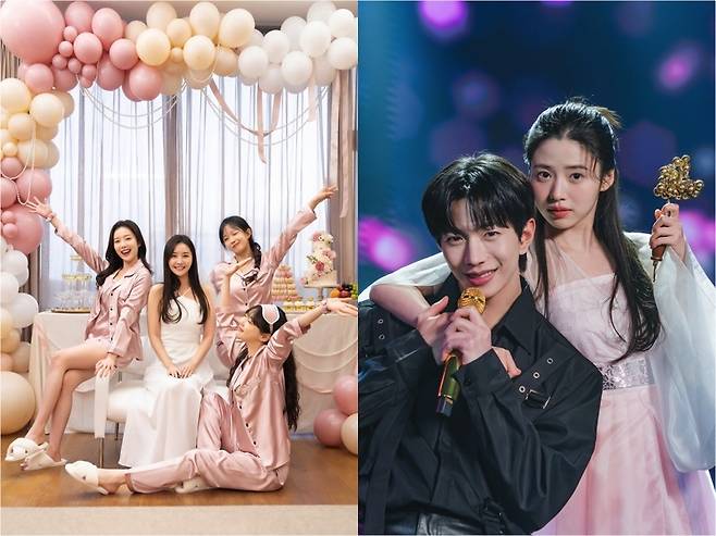 올 상반기 쇼박스가 선보일 숏드라마 2편. 좌측부터 ‘브라이덜샤워: 사라진 신부’, ‘망돌이 된 최애가 귀신 붙어 찾아왔다!’ [쇼박스 제공]