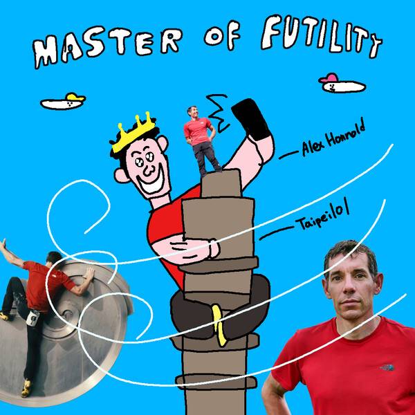 미국의 등반가 알렉스 호놀드가 대만의 빌딩 타이베이101을 프리솔로로 올랐다. 그의 등반은 지난 1월 25일 넷플릭스에서 생중계됐다. 그림=윤성중 기자