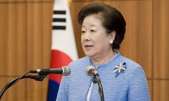 한학자 통일교(세계평화통일가정연합) 총재. 통일교 제공