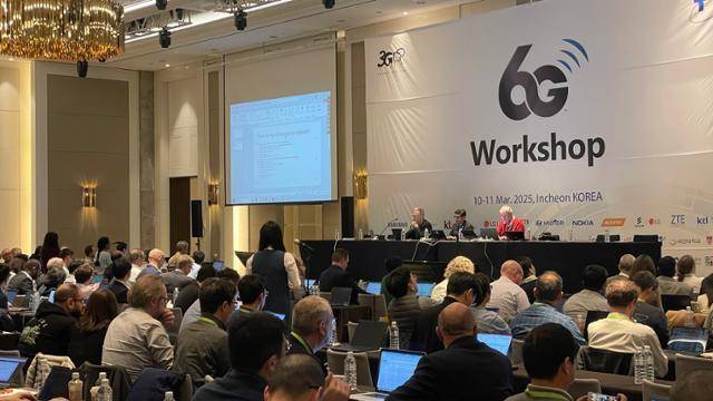 2025년 3월 인천 파라다이스호텔에서 국제민간표준화기구(3GPP)의 6G 워크숍이 열리고 있다. 과학기술정보통신부 제공