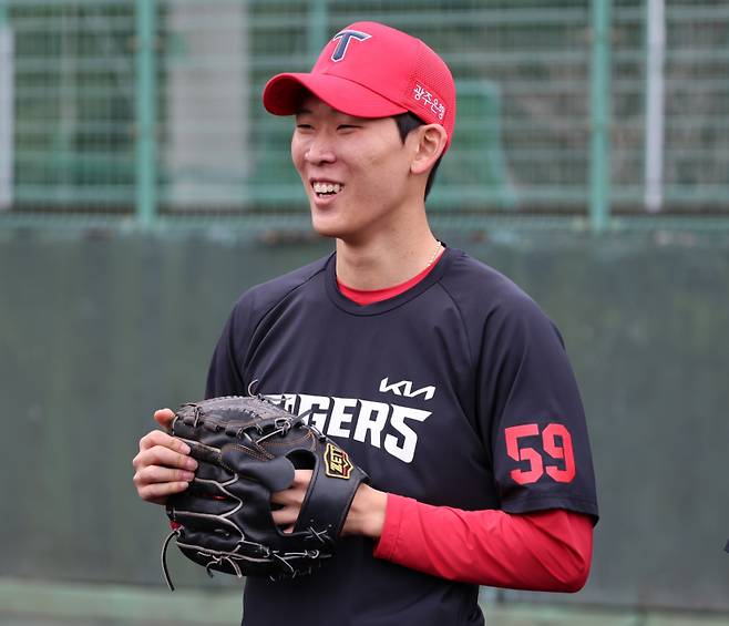 공주고 출신으로 한화 유니폼을 입게 된 양수호. KIA 제공