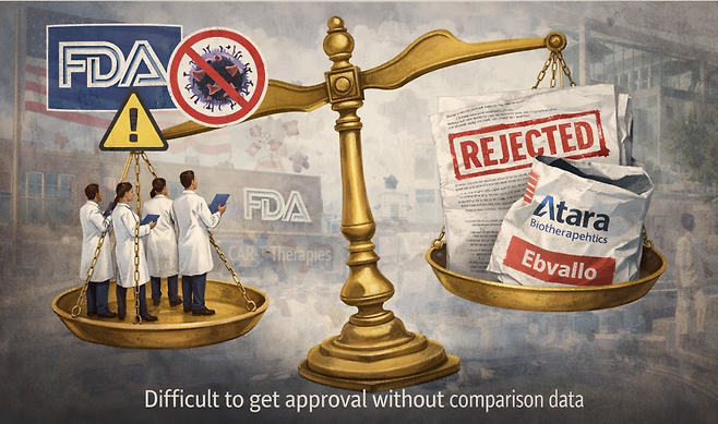 미국 식품의약국(FDA)이 최근 CAR-T 치료제 등 세포치료제의 신약허가 조건을 강화했다. 챗지피티 생성