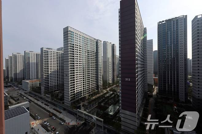 서울 강동구 올림픽파크포레온. 2024.10.17/뉴스1 ⓒ News1 황기선 기자