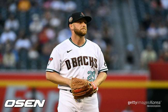 [사진] 애리조나 메릴 켈리 ⓒGettyimages(무단전재 및 재배포 금지)