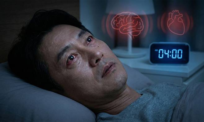 수면 전문가들은 6시간 후 강제 기상하게 되는 원인을 크게 세 가지로 분석한다. 사진 = 제미나이 생성 이미지