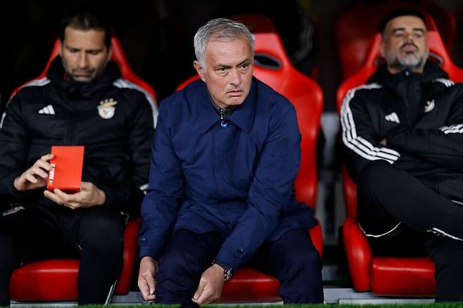 ▲ 무리뉴 감독 ⓒ연합뉴스/AP