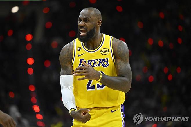 르브론 제임스 [Imagn Images=연합뉴스]