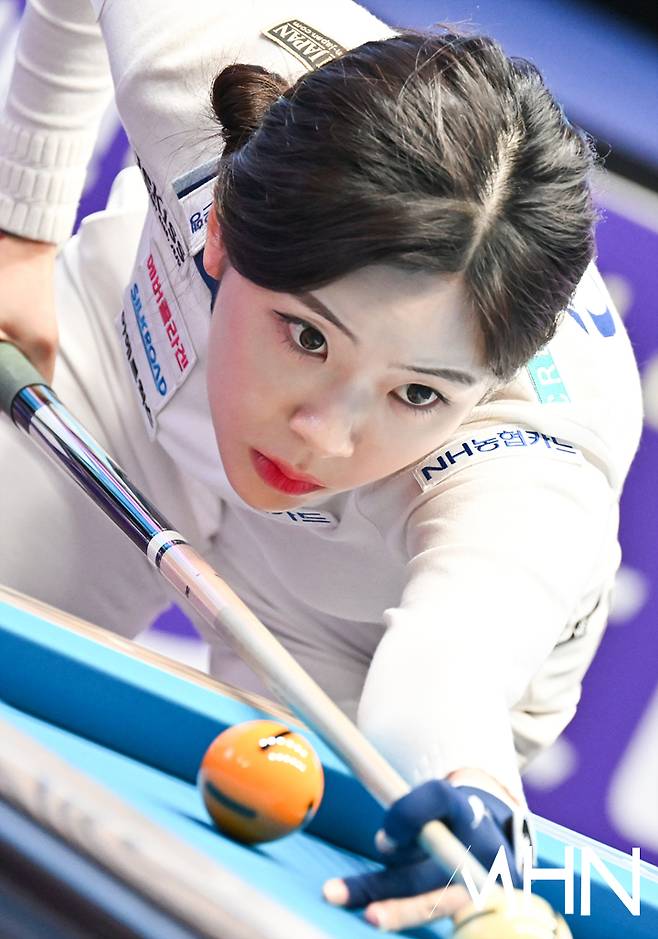 김가영 상대 '2전 전승' 정수빈, 8강서 '천적' 타이틀 지켜낼까