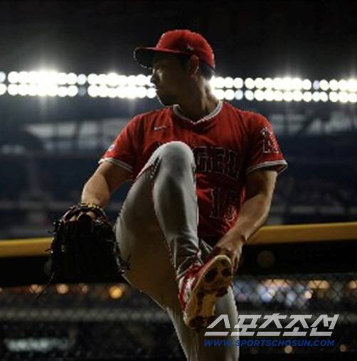 LA 에인절스 좌완 기쿠치. 이번에 처음으로 일본대표팀 명단에 올랐다. 연합뉴스