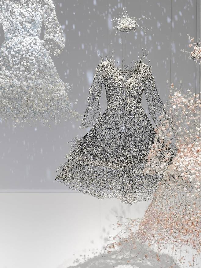 2018 평창동계올림픽 당시 피켓요원이 착용한 의상. /서울공예박물관