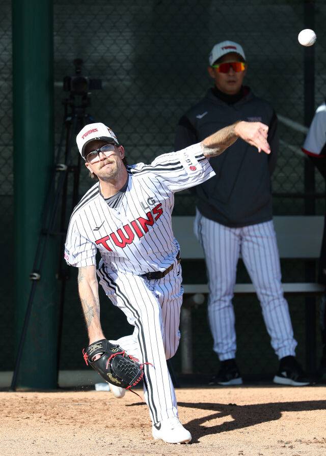 LG 트윈스 라클란 웰스./LG 트윈스