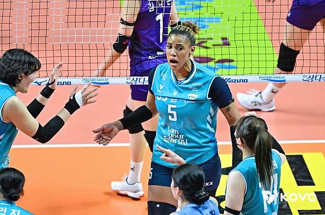 ▲ 지젤 실바 ⓒKOVO