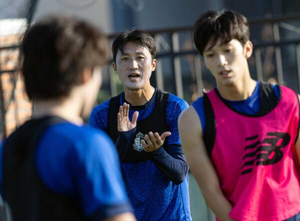 태국 방콕서 체력 다진 서울 이랜드, 제주 전지훈련에서 실전 감각 담금질...사진은 주장 김오규 모습.(사진제공=서울 이랜드)