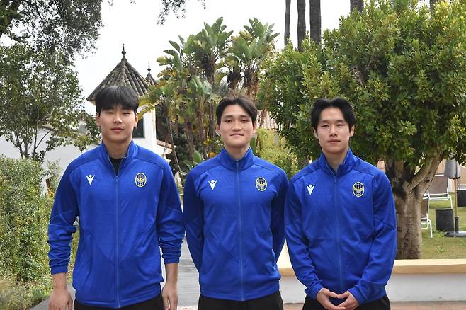 왕민준·오준엽·이준섭 <사진=인천유나이티드 제공>