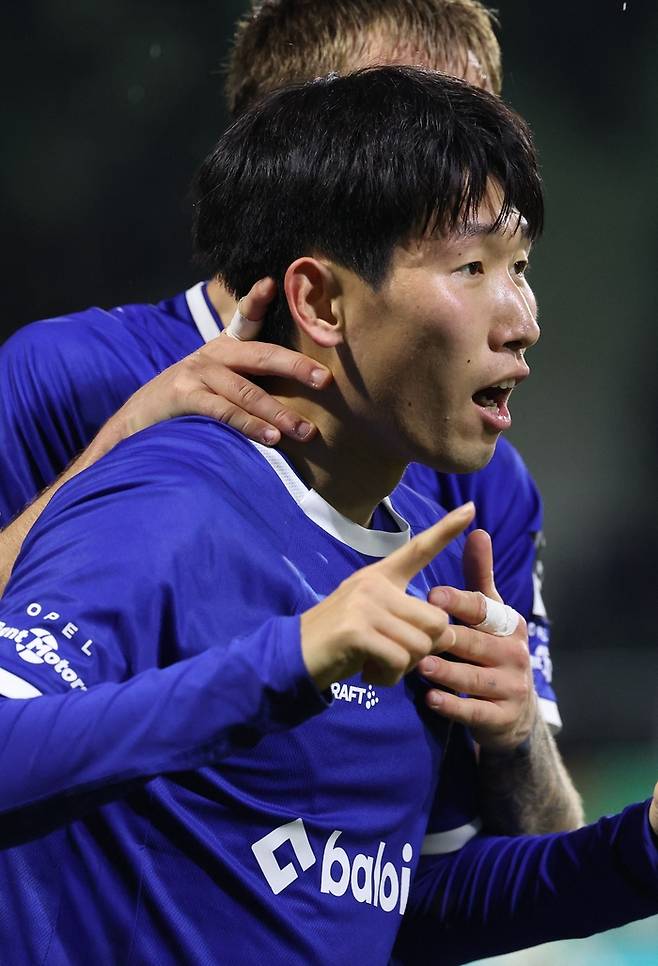 헨트의 홍현석. AFP연합뉴스