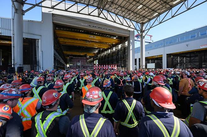 시스팬의 MRO 전문 엔지니어들 / 사진=시스팬