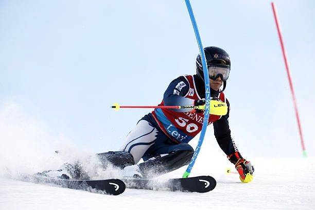 [서울=뉴시스] 알파인 스키 정동현. (사진=미동부한인스키협회 제공)