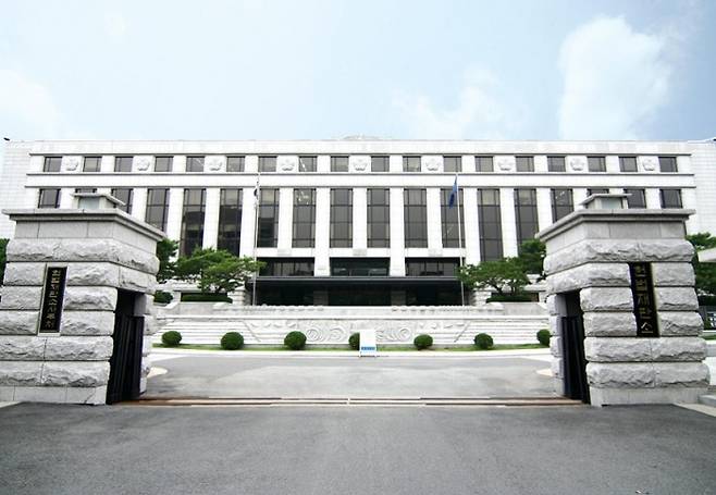 서울 종로구 헌법재판소 청사 전경. 세계일보 자료사진