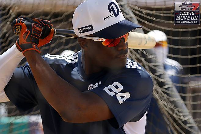 두산 베어스 새 외국인 타자 다즈 카메론. /사진=두산 베어스 제공