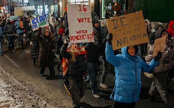 뉴욕에서 벌어진 ICE 반대 시위. 연합뉴스