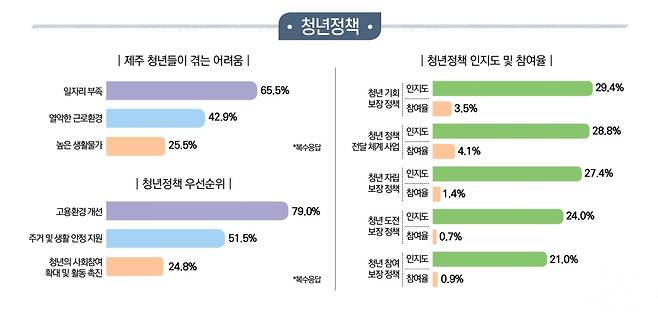 / 사진=2025 제주도 청년통계