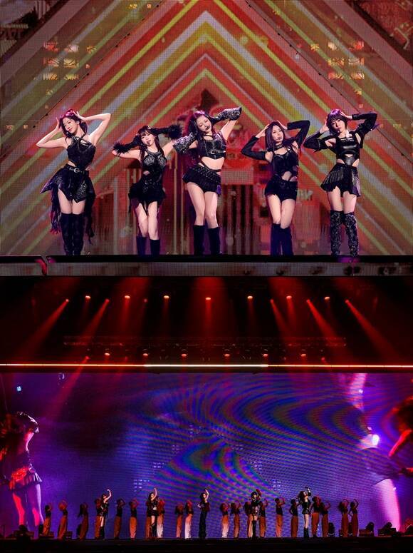 르세라핌은 현재 K팝을 대표하고 상징하는 그룹의 하나로 자리잡았다./쏘스뮤직