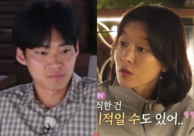 '나는 솔로' 영식(왼쪽), 영숙 /사진=SBS플러스 방송화면