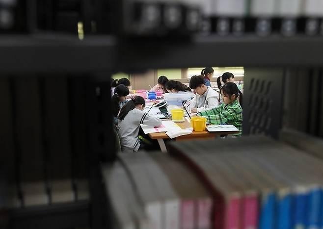 어린이 도서관. 연합뉴스 자료사진