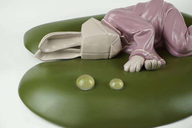 이수연, SLEEPING TOTO, 2023. 스페이스 나무 갤러리 오로라 제공