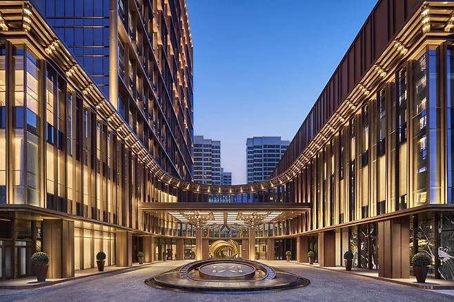 신라모노그램 시안 진입로. [이미지=호텔신라]