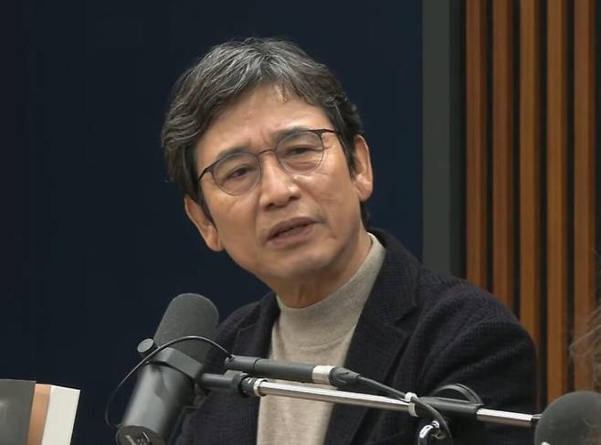 유시민 작가 민주당 관련 방송 발언 장면