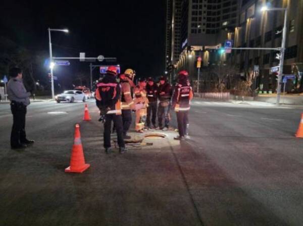 구조 현장. 안산소방서 제공