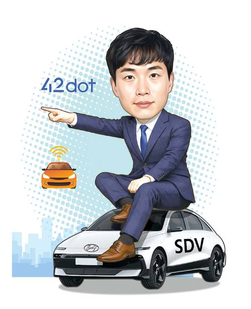 박민우 현대차그룹 AVP본부장(사장) 1977년생/ 고려대 전기·전자·전파공학/ 미국 펜실베이니아주립대 전기전자 석사, 컴퓨터공학 박사/ 테슬라/ 엔비디아 부사장/ 2026년 1월 현대차 AVP본부장 겸 포티투닷(42dot) 대표 [일러스트 : 정윤정]