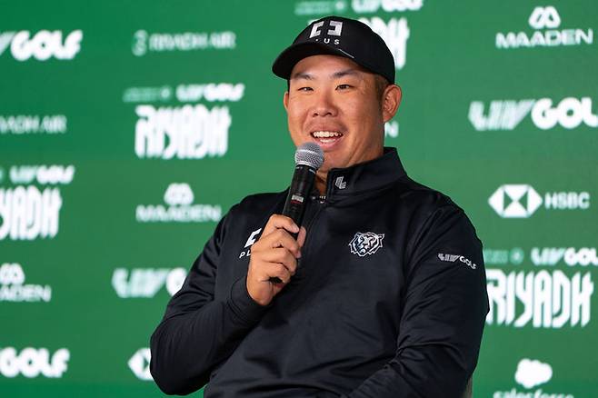 [서울=뉴시스]LIV 골프 개막 앞둔 안병훈. (사진=LIV 골프 제공)