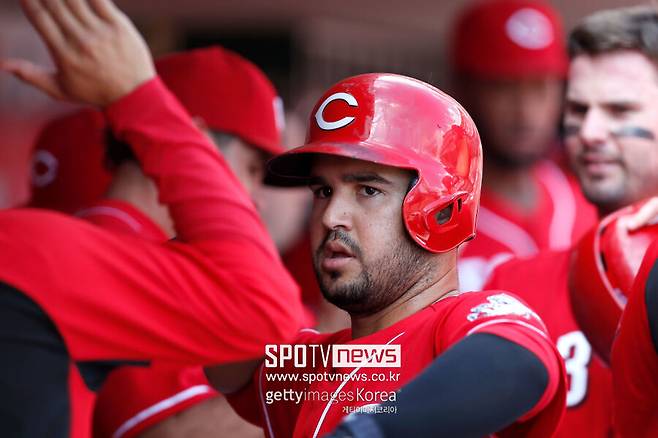 ▲ 신시내티 레즈 시절 에우제니오 수아레스. 2025시즌 종료 후 FA 자격을 얻은 수아레스는 시애틀 매리너스를 떠나 신시내티로 돌아왔다.