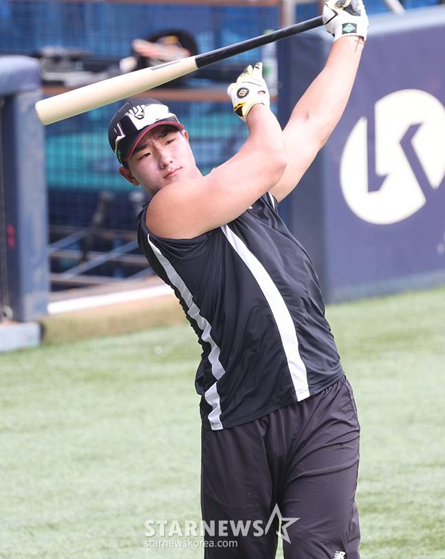 KT 안현민. /사진=김진경 대기자