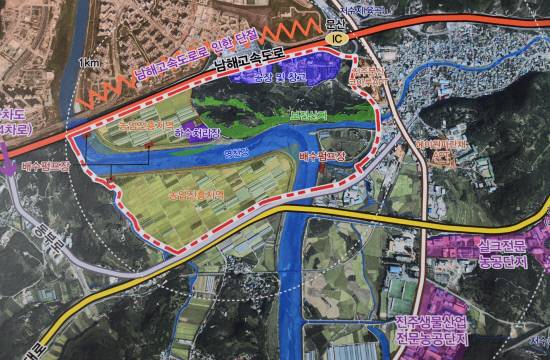 진주문산 공공주택지구 조성사업이 지구 지정 완료 이후 소강상태를 보이다 최근 '도시건축 통합 마스터플랜' 수립에 착수했다. 사진은 조감도