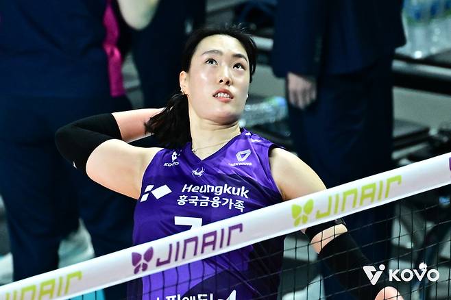 흥국생명 아웃사이드 히터 최은지. 제공 | 한국배구연맹