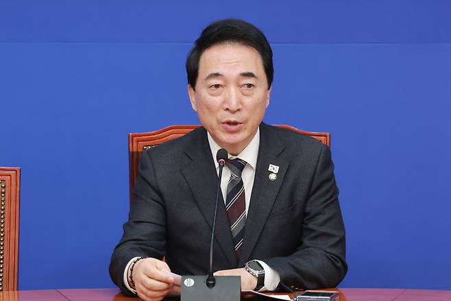 더불어민주당 박수현 수석대변인. 연합뉴스