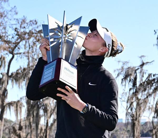 미국여자프로골프(LPGA) 투어 2026시즌 개막전 힐튼 그랜드 베케이션스 토너먼트 오브 챔피언스 우승을 차지한 넬리 코다(미국). 사진제공=Getty_LPGA (사진을 무단으로 사용하지 마십시오.)