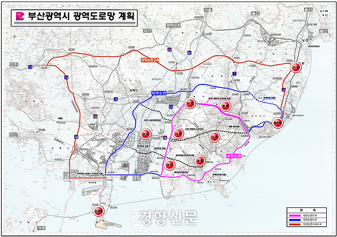 부산 광역도로망 계획