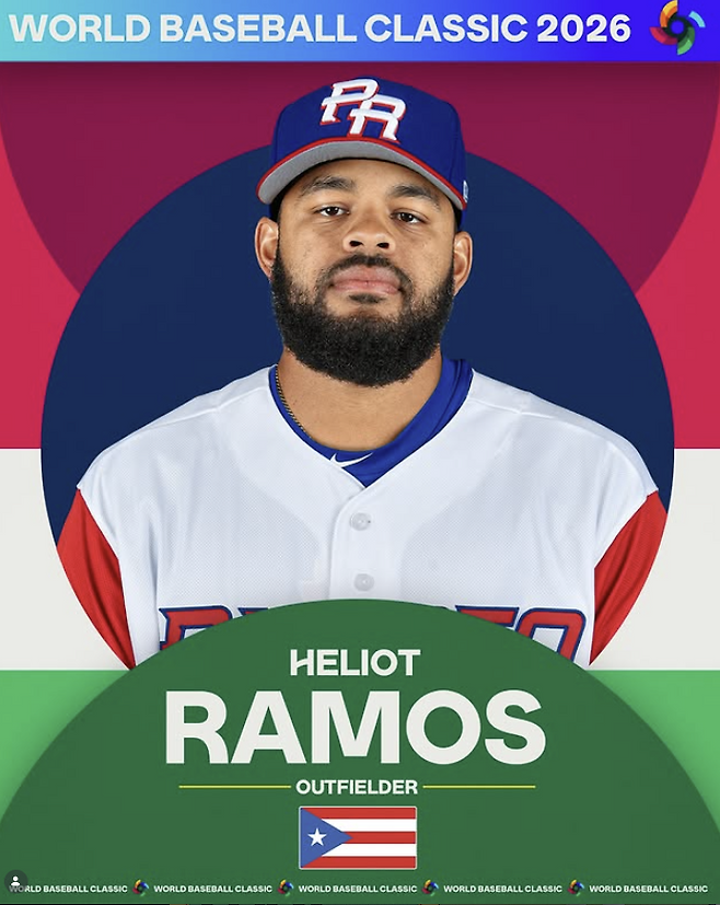 엘리엇 라모스.  MLB닷컴 인스타그램 캡처