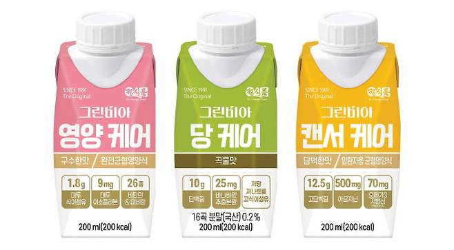 정식품 ‘그린비아 케어’. 정식품 제공