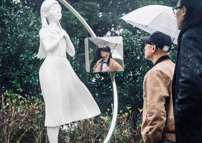 클론 멤버 강원래가 고(故) 서희원(쉬시위안)을 떠나보낸 구준엽의 근황을 전해 안타까움을 자아냈다. 사진=리첸다오 SNS